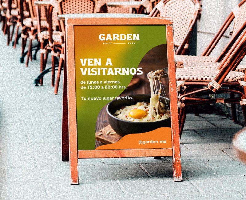 Proyecto de Branding Garden Food Park